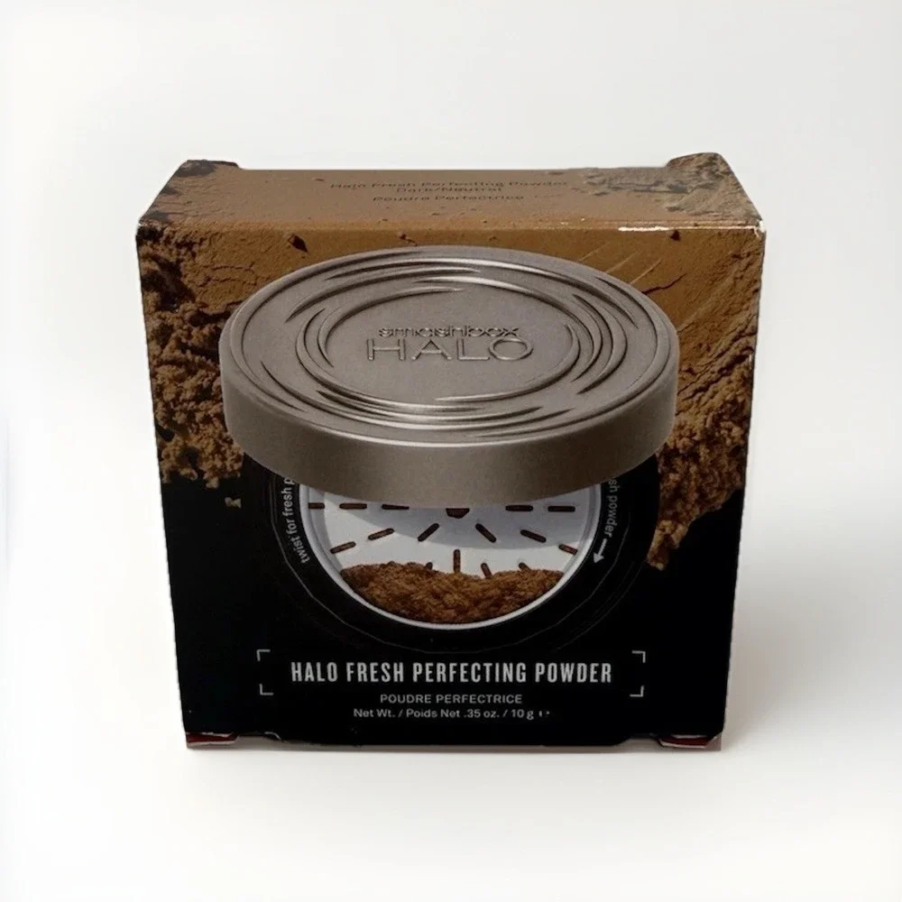 Smashbox‎ Halo Fresh Perfecting Powder - DARK NEUTRAL 0.35oz 10g BNIB